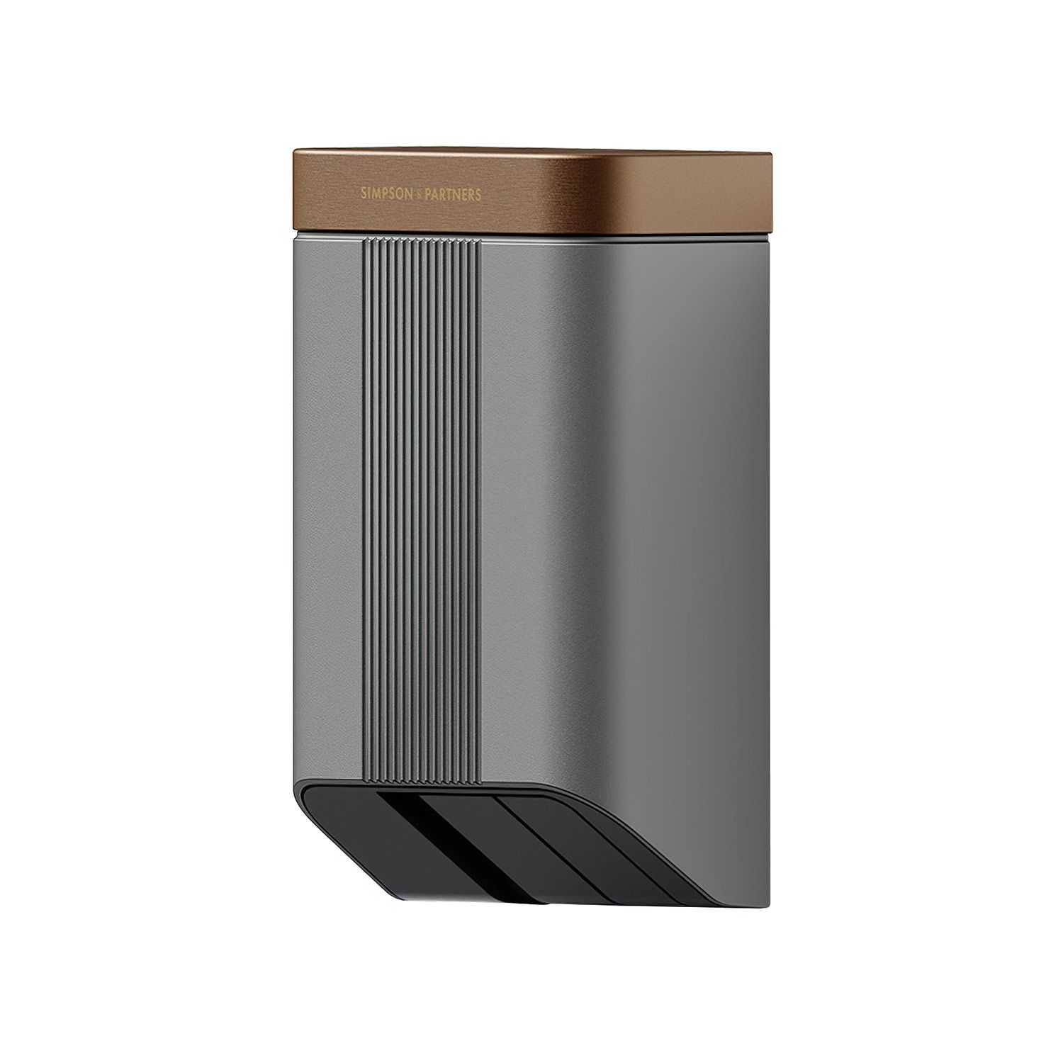 Simpson and Partners EV Charger in Light Grey and Bronze